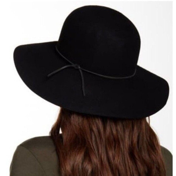 Talulah Round Floppy Wool Hat - Picture 2 of 6